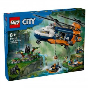 Lego City Jungle Explorer Helicopter At Base Camp